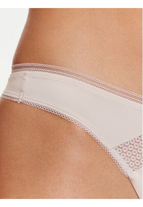 BOSS Stringi Pure 50545055 Beżowy. Kolor: beżowy. Materiał: syntetyk