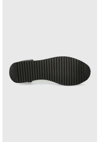 Calvin Klein sneakersy kolor biały. Zapięcie: sznurówki. Kolor: biały. Materiał: skóra, guma #2