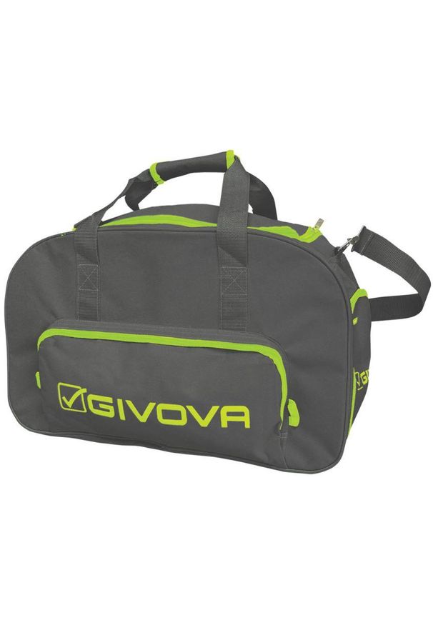Torba Sportowa Givova Brera Ciemnoszara - Styl i Przestrzeń. Kolor: szary. Materiał: poliester. Sport: fitness