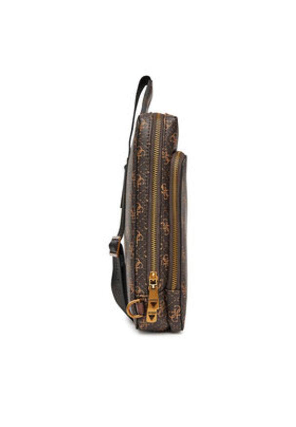 Guess Saszetka MIlano HMMILO P5226 Brązowy. Kolor: brązowy. Materiał: skóra