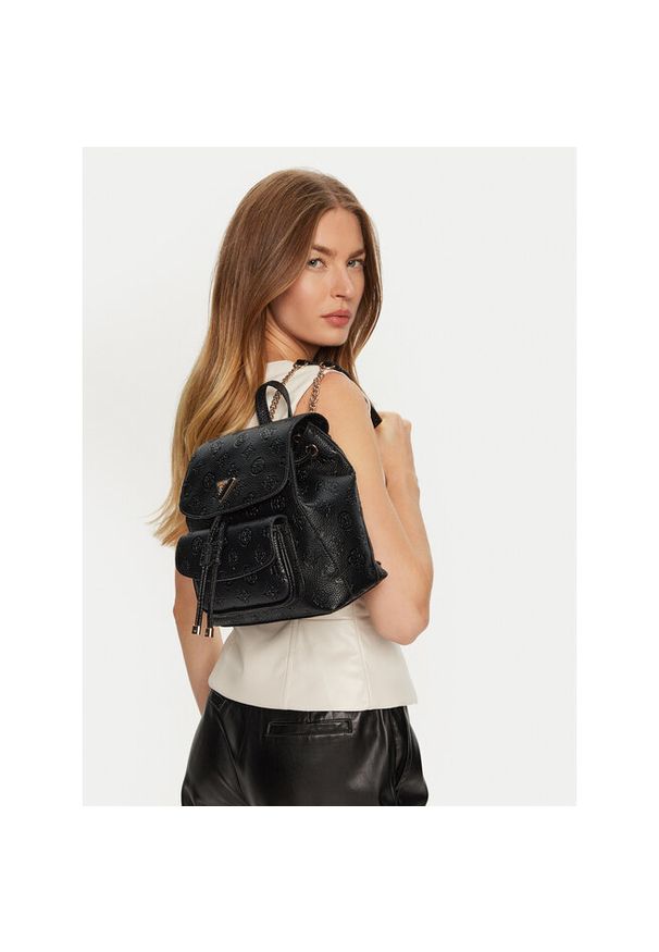 Plecak Guess. Kolor: czarny