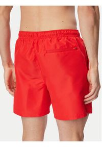 Calvin Klein Swimwear Szorty kąpielowe LV00N61047 Czerwony Regular Fit. Kolor: czerwony. Materiał: syntetyk #2