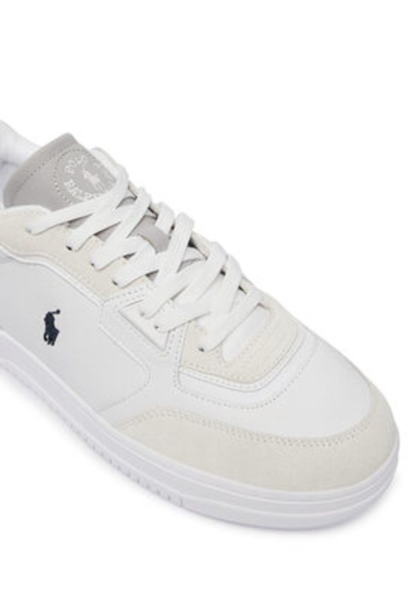 Polo Ralph Lauren Sneakersy 809P13087001 Biały. Kolor: biały. Materiał: skóra