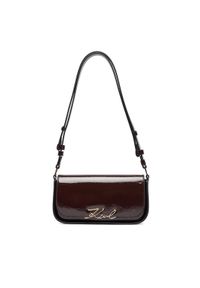 Karl Lagerfeld - KARL LAGERFELD Torebka A4W30041 Brązowy. Kolor: brązowy. Materiał: skórzane