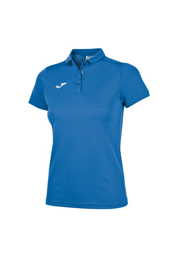 Koszulka polo do tenisa damska Joma Hobby. Typ kołnierza: polo. Kolor: niebieski. Sport: tenis