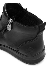 Rieker Botki Z0060-00 Czarny. Kolor: czarny. Materiał: skóra #5