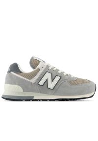 Buty unisex New Balance U5746O5 - szare. Kolor: szary. Materiał: guma, skóra, zamsz, materiał, syntetyk. Szerokość cholewki: normalna. Model: New Balance 574 #1