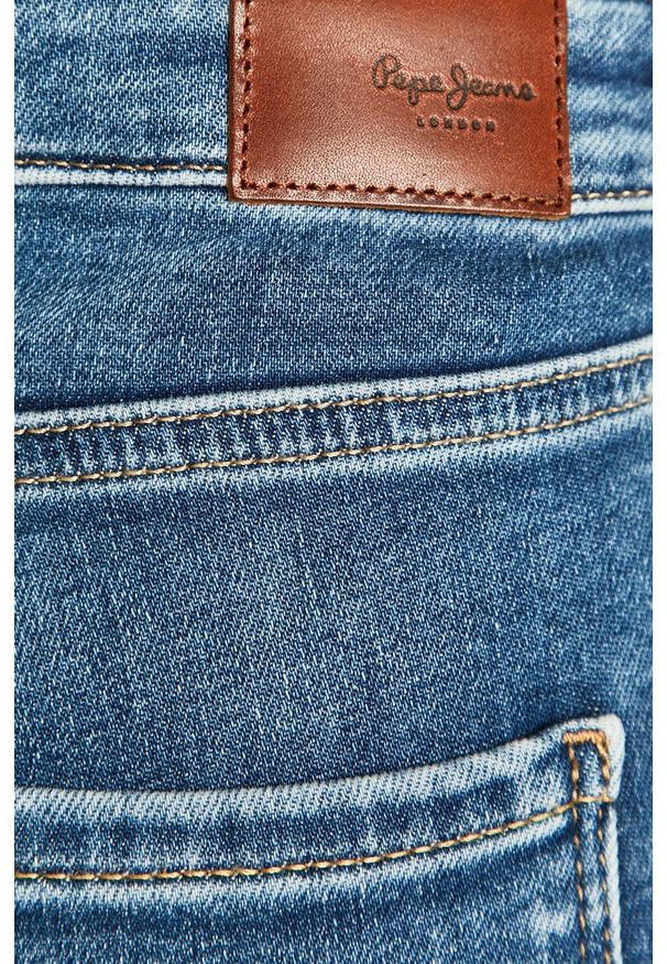 Pepe Jeans - Jeansy Regent Kick Retro. Kolor: niebieski. Styl: retro