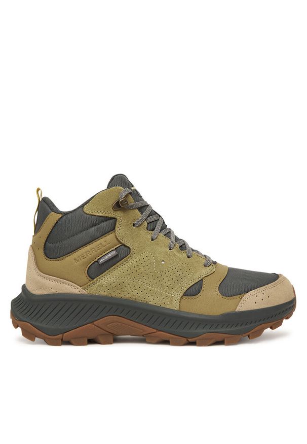 Trekkingi Merrell. Kolor: zielony. Sport: turystyka piesza