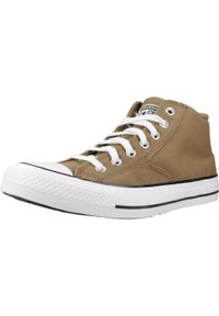 Converse - Kapcie CONVERSE CHUCK TAYLOR ALL STAR MALDEN STREET CANVAS & SUEDE Brązowy. Kolor: brązowy. Materiał: tkanina. Styl: street