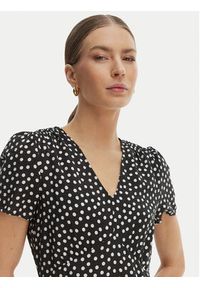 Morgan Sukienka codzienna 261-ROIS Czarny Regular Fit. Okazja: na co dzień. Kolor: czarny. Materiał: wiskoza. Typ sukienki: proste. Styl: casual #5