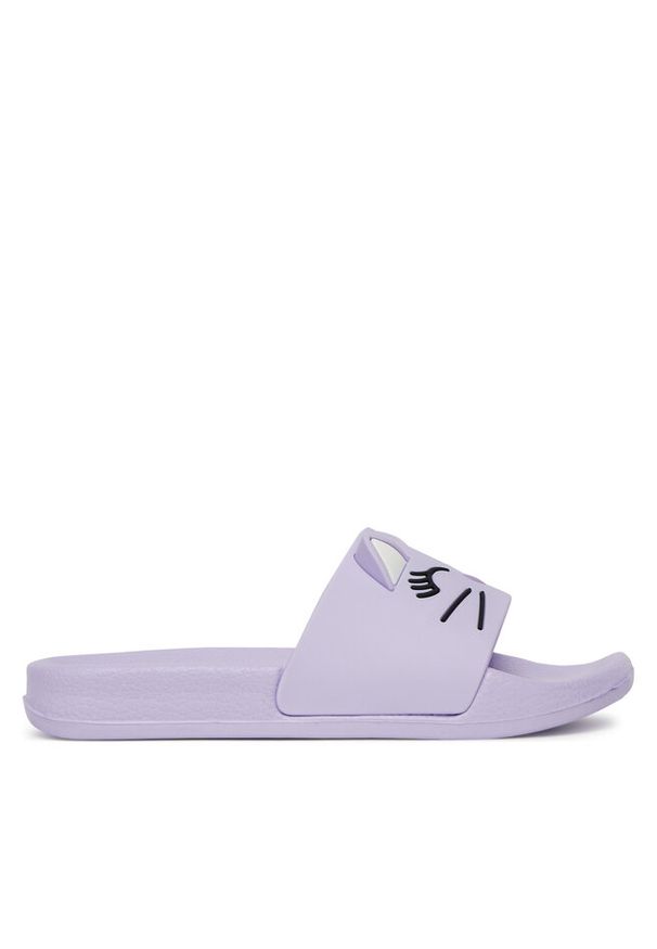 Klapki Nelli Blu. Kolor: fioletowy