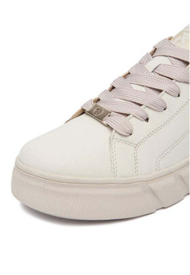 Rieker Sneakersy W2601-82 Biały. Kolor: biały. Materiał: skóra