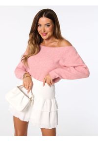 Sinsay - Sweter - różowy. Kolor: różowy