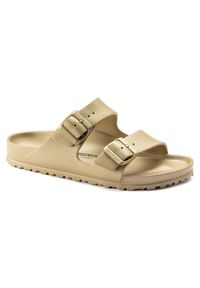 Klapki damskie Birkenstock Arizona Essentials EVA. Kolor: złoty