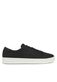 Calvin Klein Sneakersy Low Top Lace Up Nu HM0HM01758 Czarny. Kolor: czarny. Materiał: skóra