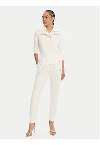 Liu Jo Sport Sweter TF5039 MS75L Écru Regular Fit. Materiał: syntetyk. Styl: sportowy #5