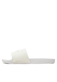 Calvin Klein Jeans Klapki Slide Institutional Metallic YM0YM01018 Biały. Kolor: biały #3