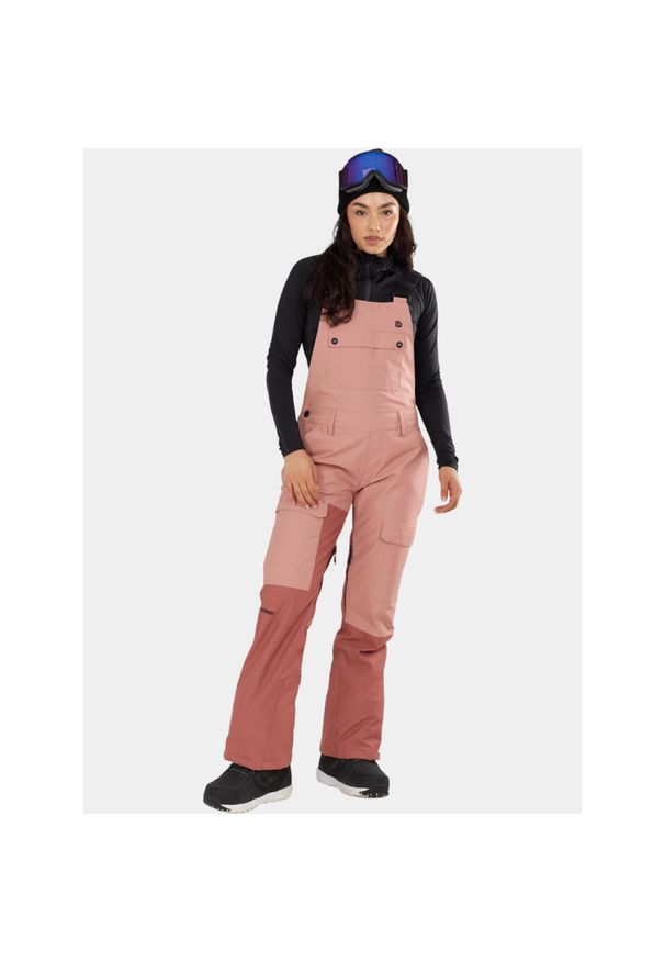 FUNDANGO - Ski Overal Damski Fundango Sakura ECO Bib. Kolor: różowy. Materiał: materiał. Sezon: zima. Sport: narciarstwo