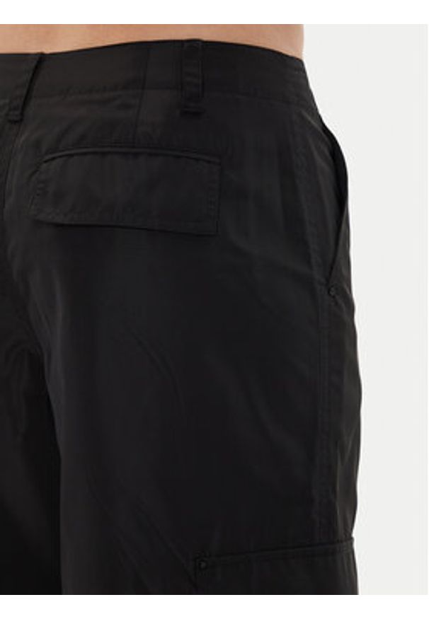 MICHAEL Michael Kors Spodnie materiałowe MT430O77LD Czarny Wide Leg. Kolor: czarny. Materiał: syntetyk