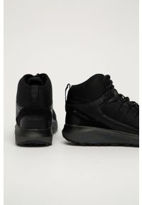 columbia - Columbia buty męskie kolor czarny. Nosek buta: okrągły. Zapięcie: sznurówki. Kolor: czarny #2