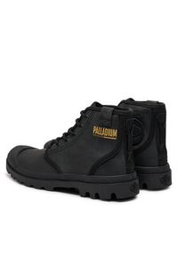 Palladium Trapery PAMPA HI COATED 74375-008-M Czarny. Kolor: czarny. Materiał: materiał #7