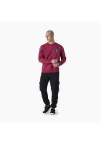 EVERLAST - Bluza męska Everlast Neutrals Crewneck. Kolor: czerwony. Sport: fitness