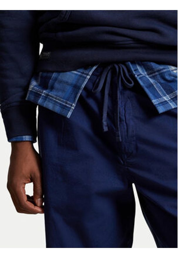 Polo Ralph Lauren Spodnie materiałowe 710P03052001 Granatowy Regular Fit. Kolor: niebieski. Materiał: bawełna