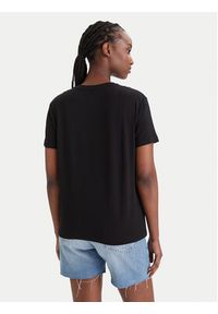 Guess T-Shirt E6GI01 K68D2 Czarny Regular Fit. Kolor: czarny. Materiał: wiskoza #5