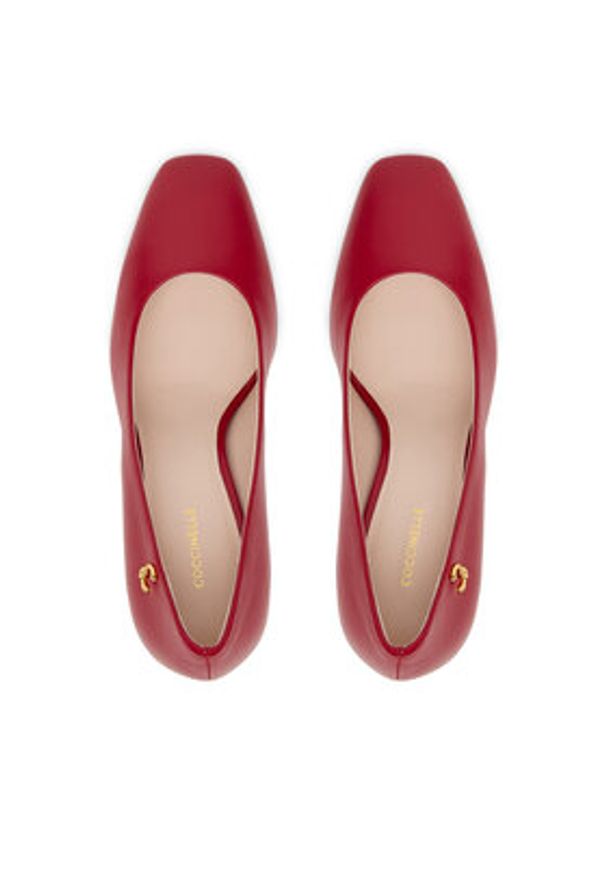 Coccinelle Czółenka U1L Coccinelle C-Everyday E4 U1L 13 02 01 Czerwony. Kolor: czerwony. Materiał: skóra