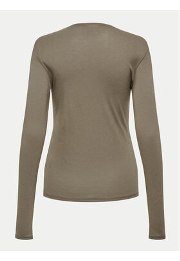 JDY Bluzka Suma 15311144 Brązowy Regular Fit. Kolor: brązowy. Materiał: wiskoza