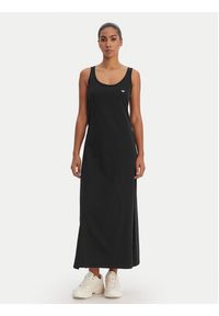 Emporio Armani Underwear Sukienka codzienna EW000494 AF19023 UC001 Czarny Regular Fit. Okazja: na co dzień. Kolor: czarny. Materiał: bawełna. Typ sukienki: proste. Styl: casual #4