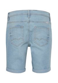 Blend Szorty jeansowe 20715206 Niebieski Regular Fit. Kolor: niebieski. Materiał: bawełna