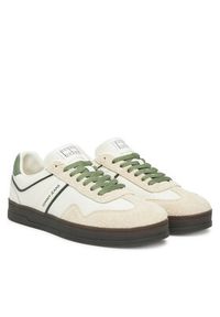 Tommy Jeans Sneakersy The Greenwich Leather EM0EM01587 Biały. Kolor: biały. Materiał: skóra