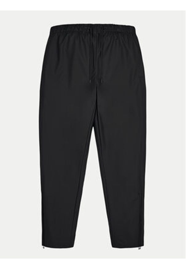 Rains Spodnie przeciwdeszczowe Rain Pants Slim W3 18580 Czarny Slim Fit. Kolor: czarny. Materiał: syntetyk