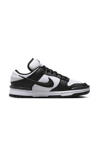 Buty do chodzenia damskie Nike Dunk Low Twist. Zapięcie: sznurówki. Kolor: czarny, biały, wielokolorowy. Materiał: tkanina, syntetyk, materiał. Szerokość cholewki: normalna. Sport: turystyka piesza #1