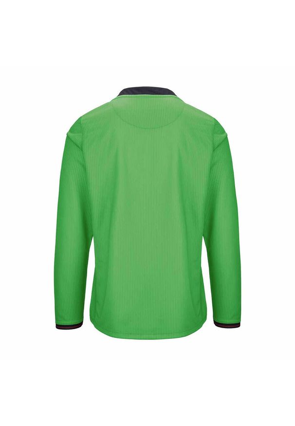 Kappa - Koszulka domowa z długim rękawem Red Star FC Kombat 2023/24. Kolor: zielony, biały, wielokolorowy. Długość rękawa: długi rękaw. Długość: długie. Sport: piłka nożna