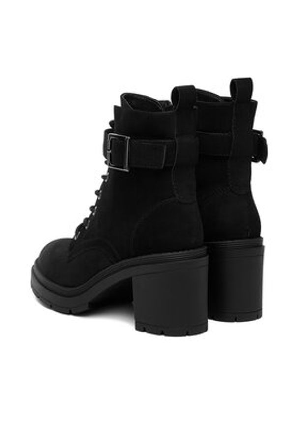 Jenny - JENNY Trzewiki CEO-INES WS6181-03 Czarny. Kolor: czarny. Materiał: syntetyk, materiał