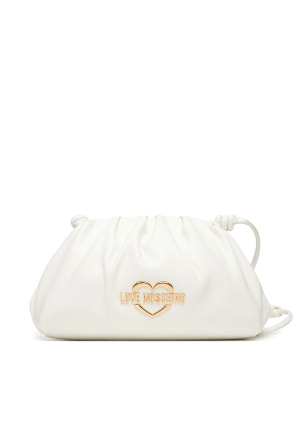 Love Moschino - Torebka LOVE MOSCHINO. Kolor: biały