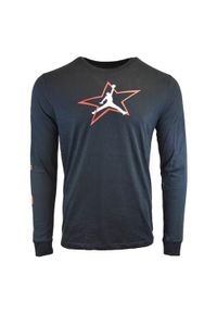 Koszulka treningowa męska Nike Air Jordan AJ6. Kolor: wielokolorowy, czarny. Długość rękawa: długi rękaw. Długość: długie