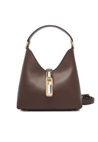 Furla Torebka Iride Mini WE00876 ARE000 KH 4284S Brązowy. Kolor: brązowy. Materiał: skórzane #1