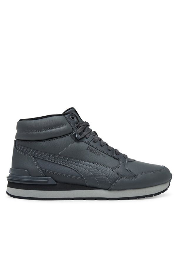Puma Sneakersy St Runner V4 Mid 402893 03 Szary. Kolor: szary. Materiał: skóra