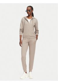 EA7 Emporio Armani Dres 8NTV51 TJ9RZ U6100 Brązowy Regular Fit. Kolor: brązowy. Materiał: syntetyk #1