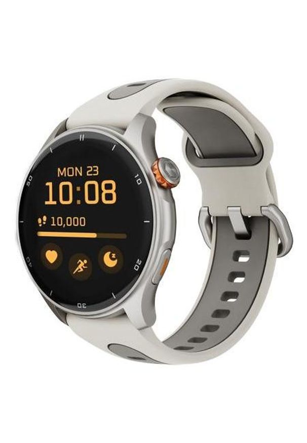 MYPHONE - myPhone Watch Adventure szary. Rodzaj zegarka: smartwatch. Kolor: szary. Materiał: koronka. Styl: sportowy