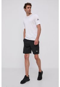 adidas Performance Szorty męskie kolor czarny. Kolor: czarny #4
