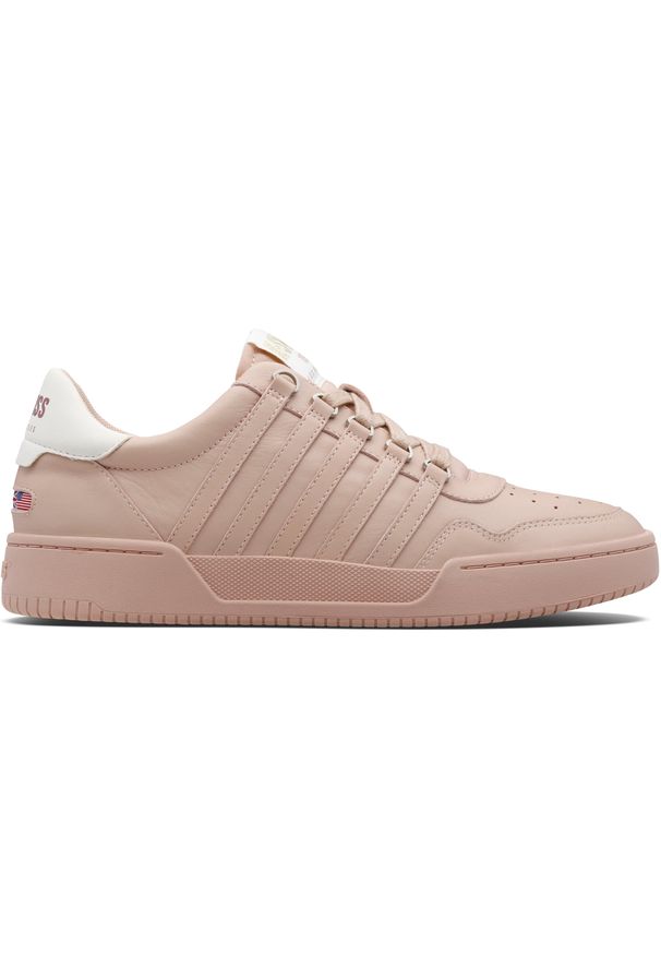 Sneakersy damskie K-Swiss Lawn Court Lth. Kolor: różowy