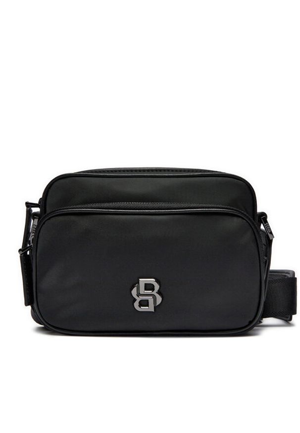 BOSS - Boss Saszetka B Icon Ew Zip 50516790 Czarny. Kolor: czarny. Materiał: materiał