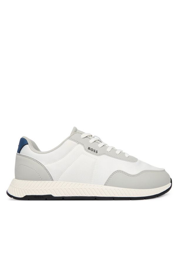 BOSS Sneakersy Titanium 50536481 Szary. Kolor: szary. Materiał: materiał
