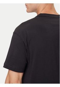 Versace Jeans Couture T-Shirt 79GAHT01 CJ00T Czarny Regular Fit. Kolor: czarny. Materiał: bawełna #3