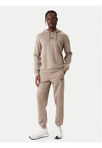 EA7 Emporio Armani Bluza 8NPM32 PJVRZ U6167 Beżowy Regular Fit. Kolor: beżowy. Materiał: bawełna #5